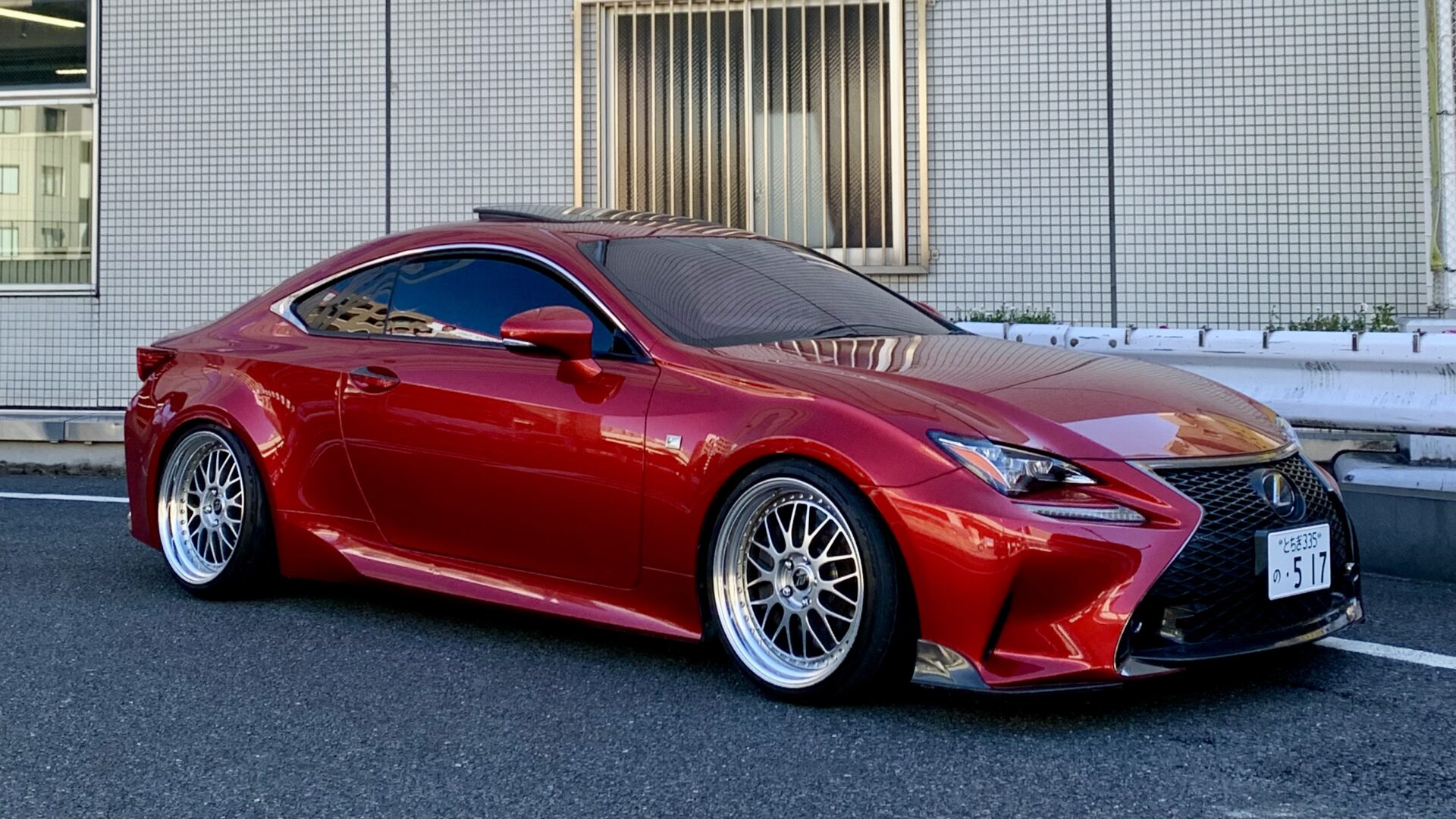 Lexus RC350 栃木からバブリング施工依頼頂きました！