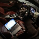 バブリング施工のためご来店いただいたC43 AMG