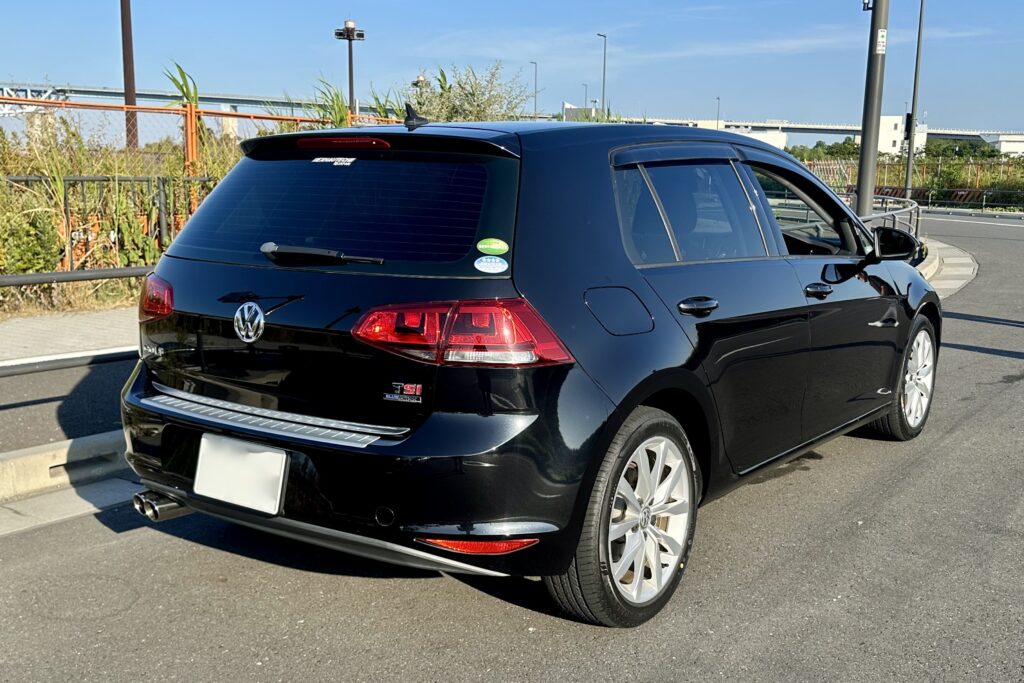 フォルクスワーゲン ゴルフ7 TSI 1.4L バブリング施工車両