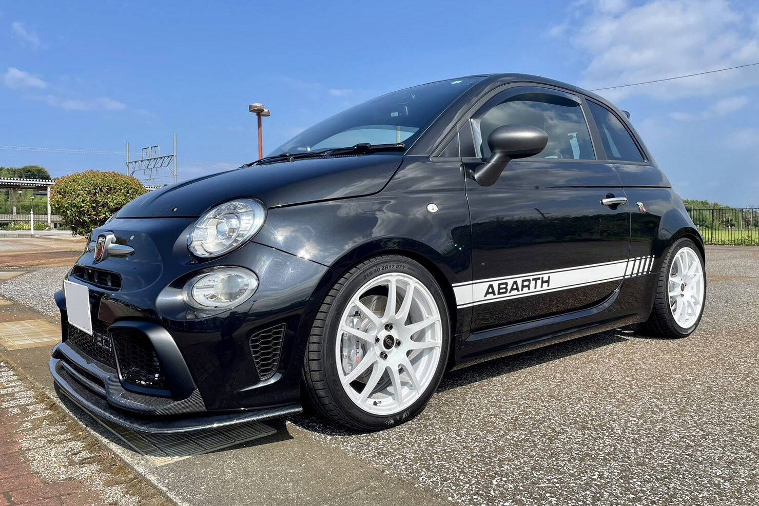 Abarth 595 bubbling installation leaving ECU data from other companies! mbFAST Tuning