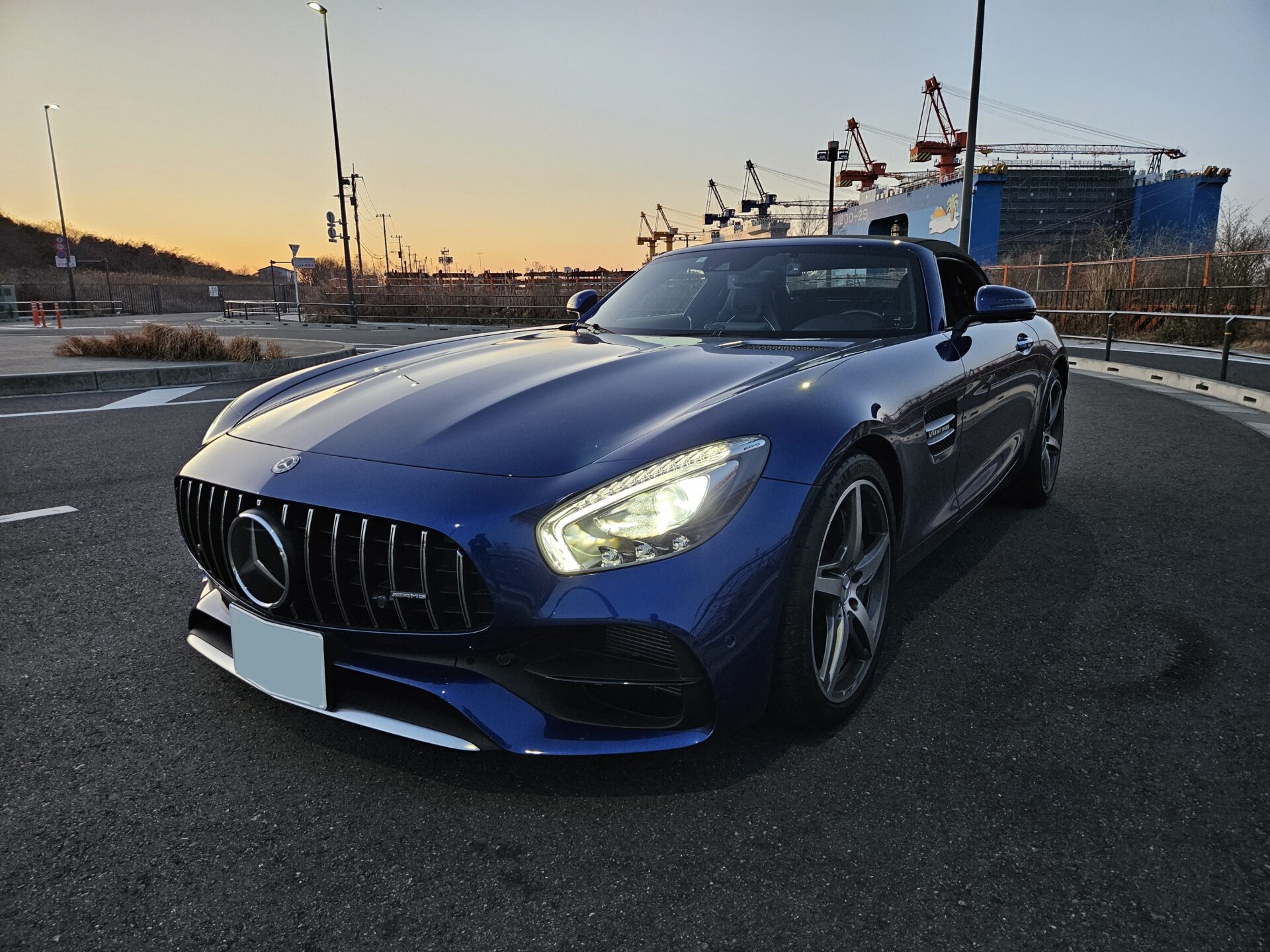ECU tuning & bubbling enforcement☆ AMG GT Convertible 104 hp increase to 580 hp!