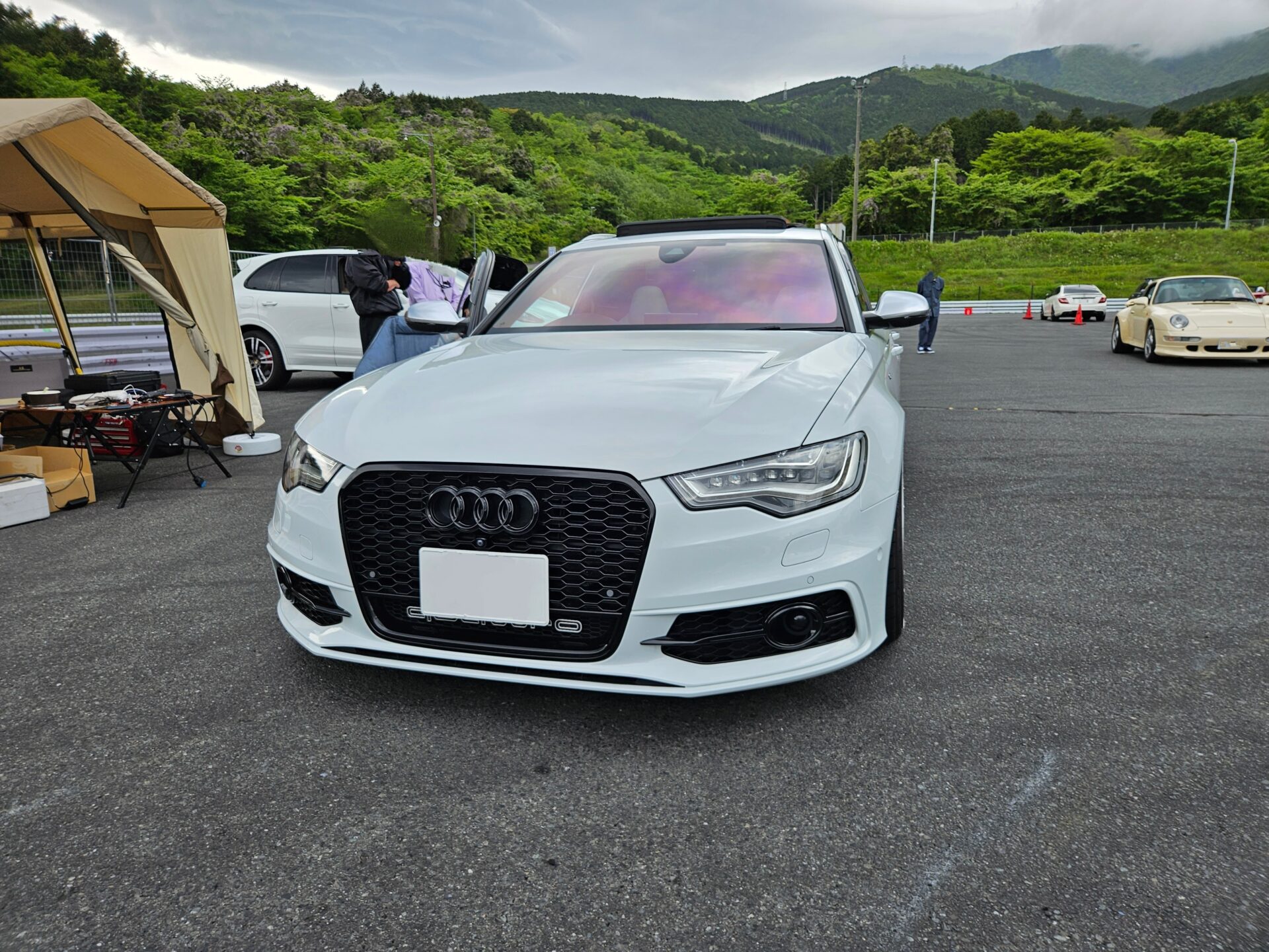 バブリング施工しました！Audi S6 C7 mbFASTオフ会 in 富士スピードウェイ