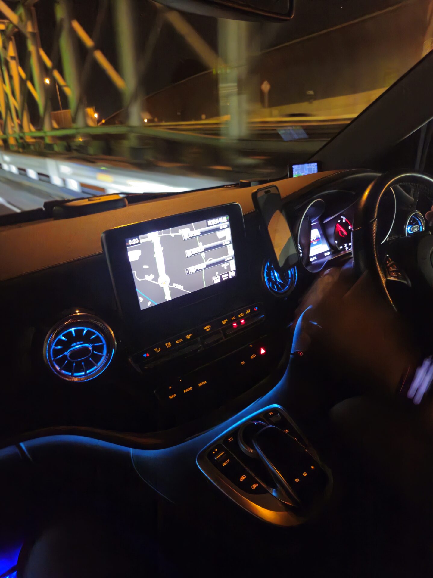 20240630_002053 – mbFAST Tuning メルセデスベンツVクラスV220dチューニング後のテスト走行の様子