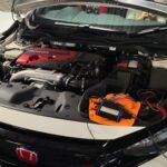 バブリング施工で入庫したホンダ シビック タイプR（FK8）