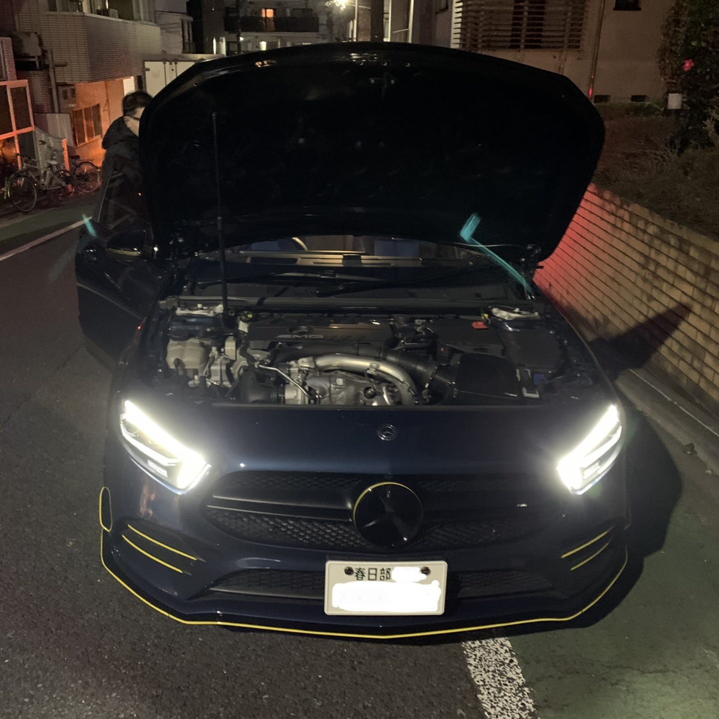 mbFAST Tuningが施工したメルセデス・ベンツA35 AMG(W177)