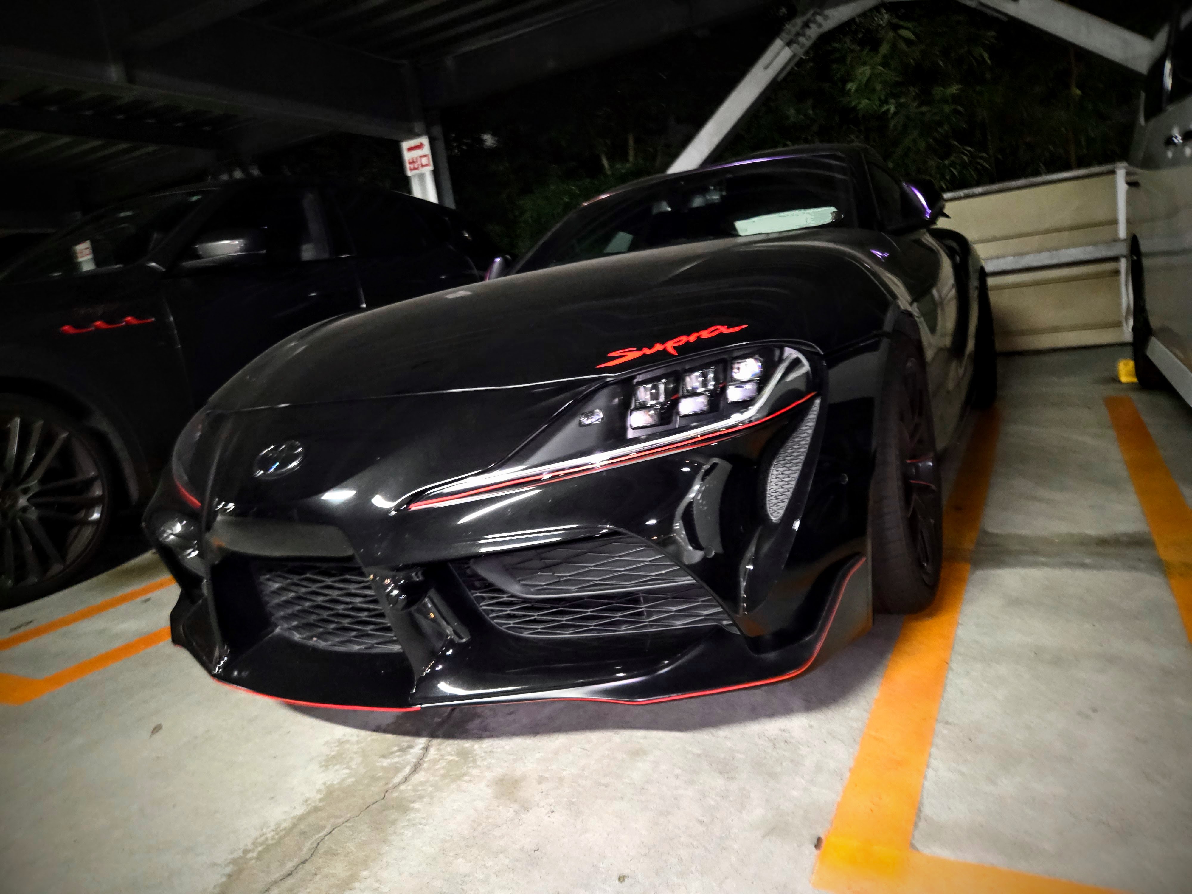 2022 Toyota GR Supra A90 in for ECU tuning at mbFAST Tuning Japan