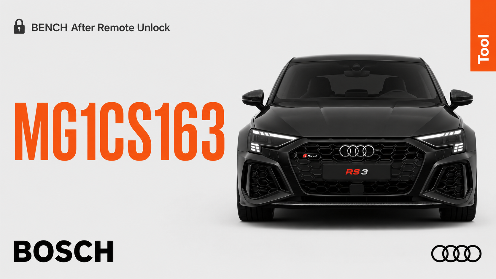 MG1CS063 RS3 8Y image – mbFAST Tuning Audi RS3 8Y(Bosch MG1CS163)ECUセキュリティアンロック対応|AutoTuner Mail-in Unlock(mbFAST Tuning)