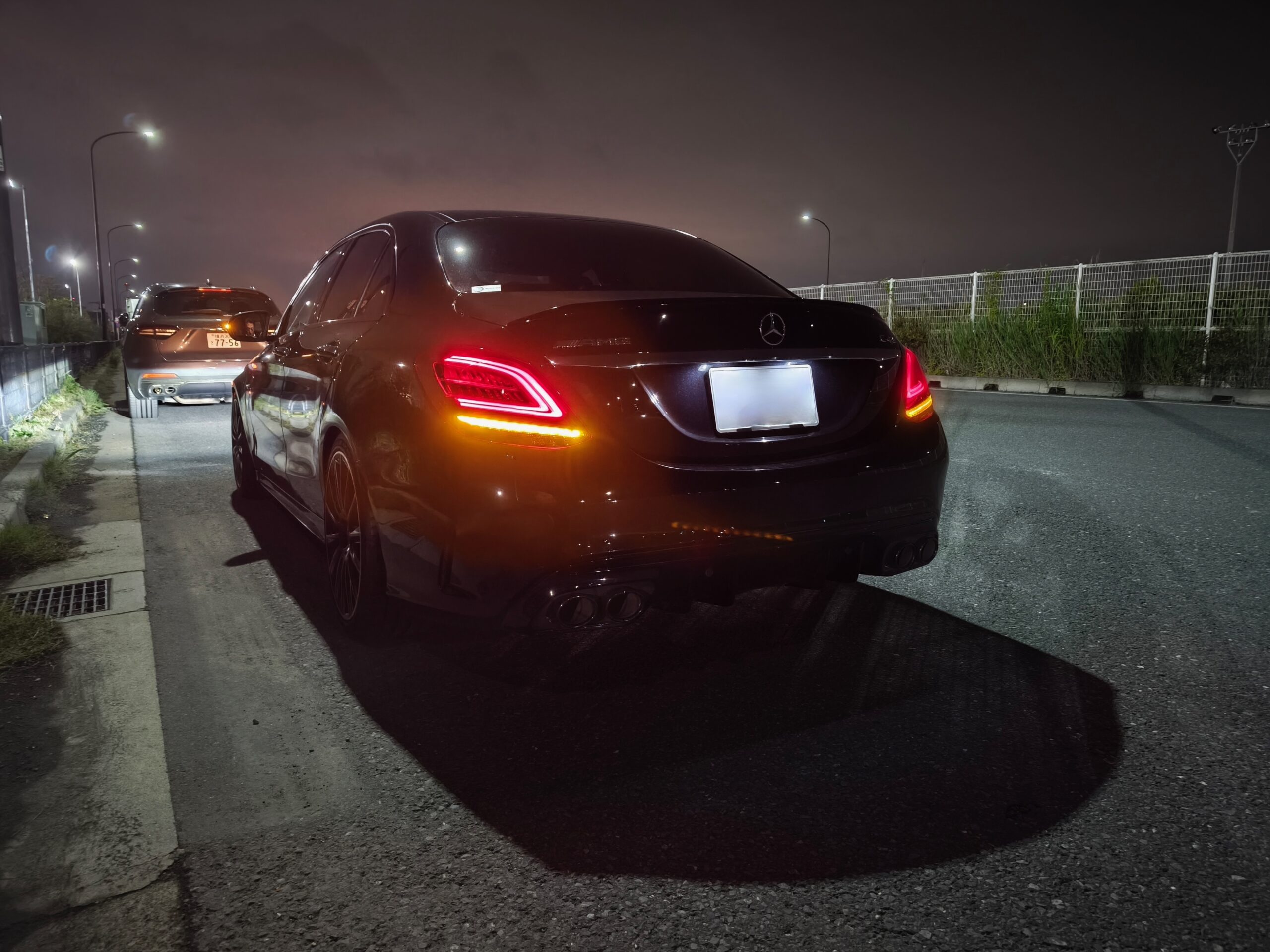 メルセデスAMG C43 後期の施工車両